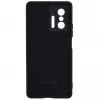 Evelatus Nano Silicone Case Soft Touch TPU per Xiaomi Redmi Note 10S / Poco M5s nero