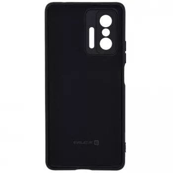 Evelatus Nano Silicone Case Soft Touch TPU per Xiaomi Redmi Note 10S / Poco M5s nero