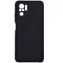Evelatus Nano Silicone Case Soft Touch TPU per Xiaomi Redmi Note 10S / Poco M5s nero