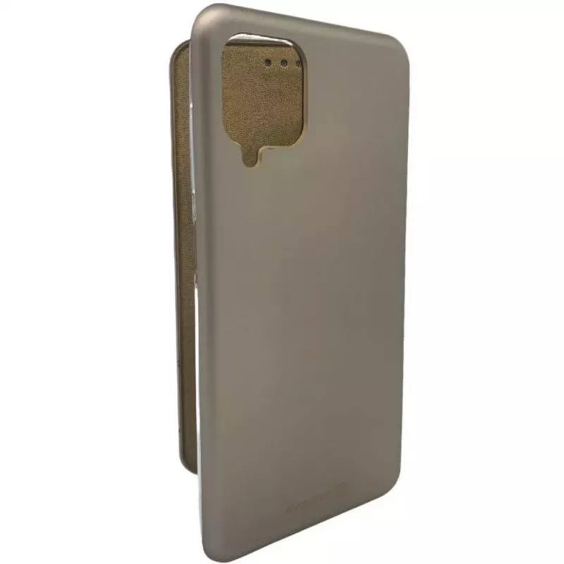 Evelatus Samsung Galaxy A12 / M12 Custodia a libro oro