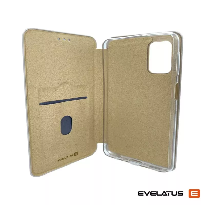 Evelatus Samsung Galaxy A32 5G/A13 Custodia a libro oro