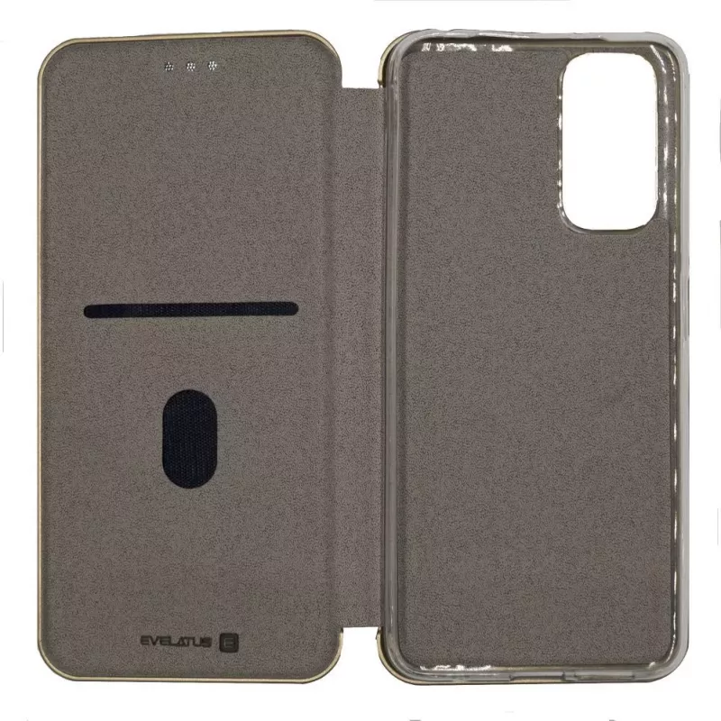 Evelatus Samsung Galaxy A72 Custodia a libro oro