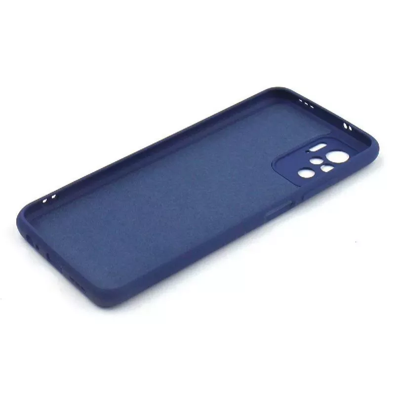 Evelatus Xiaomi Redmi Note 10S / Poco M5s custodia in silicone Nano Soft Touch TPU blu