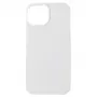 EVELATUS Apple iPhone 13 Mini custodia in silicone Premium Soft Touch bianca