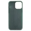 EVELATUS Apple iPhone 13 Mini custodia in silicone Premium Soft Touch verde pino