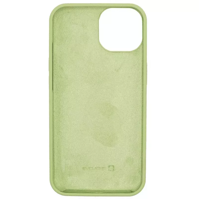 Evelatus Apple iPhone 13 custodia in silicone Premium Soft Touch verde matcha
