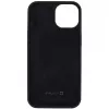 Evelatus Apple iPhone 13 custodia in silicone Premium Soft Touch nera