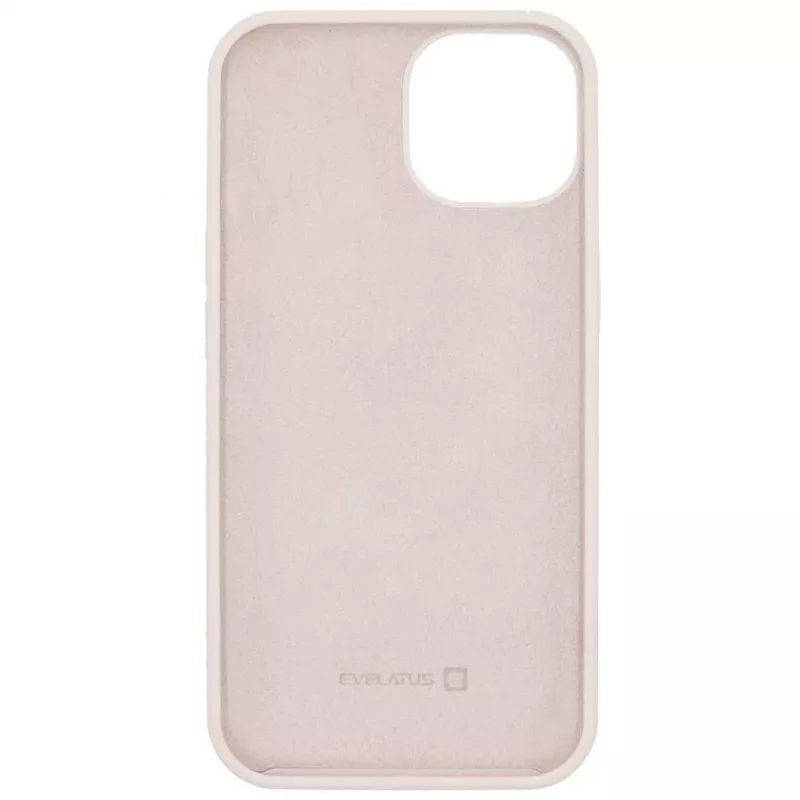 Evelatus Apple iPhone 13 custodia in silicone Premium Soft Touch sabbia
