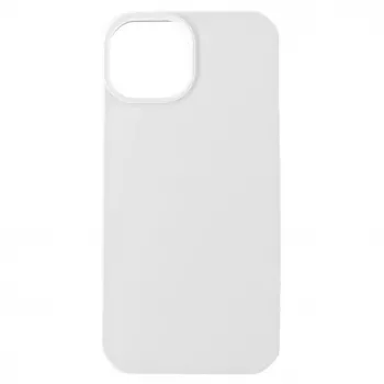 Evelatus Apple iPhone 13 custodia in silicone Premium Soft Touch bianca
