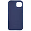 Evelatus Apple iPhone 13 Pro Max custodia in silicone Premium Soft Touch blu cobalto