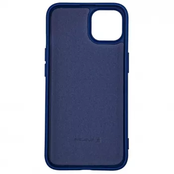 Evelatus Apple iPhone 13 Pro Max custodia in silicone Premium Soft Touch blu cobalto