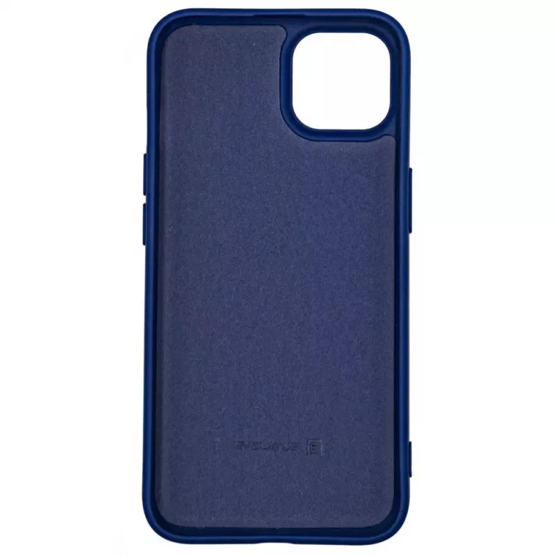 Evelatus Apple iPhone 13 Pro Max custodia in silicone Premium Soft Touch blu cobalto