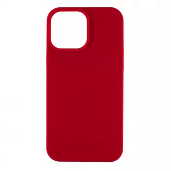 Evelatus Apple iPhone 13 Pro Max custodia in silicone Premium Soft Touch rosso cinese