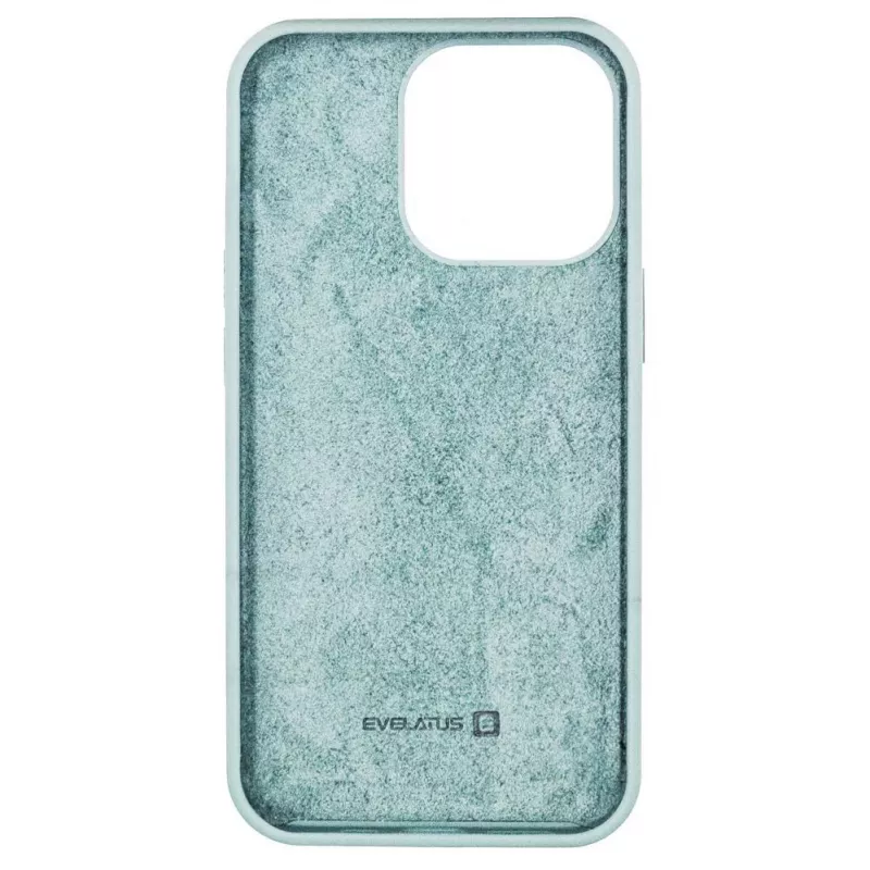 Evelatus iPhone 13 Pro Max Custodia in silicone Premium Soft Touch Gem Green