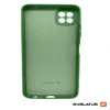 Evelatus Samsung Galaxy A22 5G Custodia in silicone Premium Soft Touch verde
