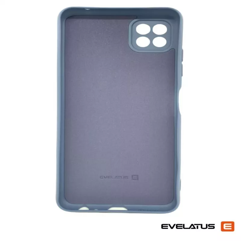 Evelatus Custodia in silicone Premium Soft Touch per Samsung Galaxy A22 5G - grigio