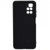 Evelatus Xiaomi Redmi 10 Custodia in silicone Nano Soft Touch TPU nero