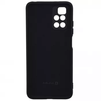 Evelatus Xiaomi Redmi 10 Custodia in silicone Nano Soft Touch TPU nero