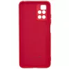 Evelatus Xiaomi Redmi 10 Custodia in silicone Nano Soft Touch TPU rosso