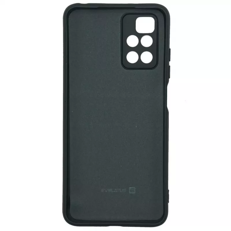 Evelatus Xiaomi Redmi 10 Custodia in silicone Nano Soft Touch TPU verde scuro