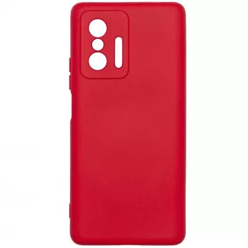 Evelatus Xiaomi 11T / 11T Pro Custodia in silicone Nano Soft Touch TPU rosso