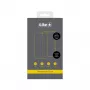 iLike Apple iPhone 12/12 Pro 2.5D Silk Print Full Cover Glass Screen Protector - nero