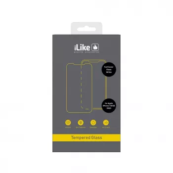 iLike Apple iPhone 7/8/SE 2020/SE 2022 vetro temperato 3D Full Cover bianco