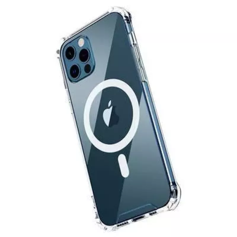 iLike Apple iPhone 13 Mini MagSilicone Case trasparente