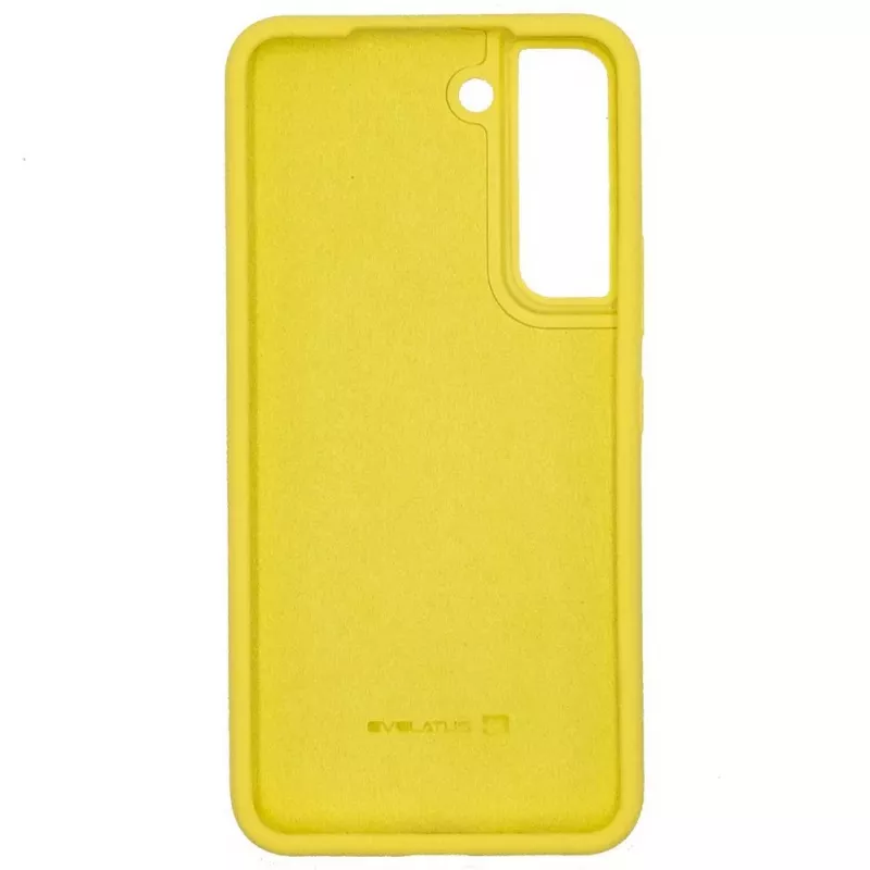Evelatus Samsung Galaxy S22 Premium Soft Touch custodia in silicone giallo
