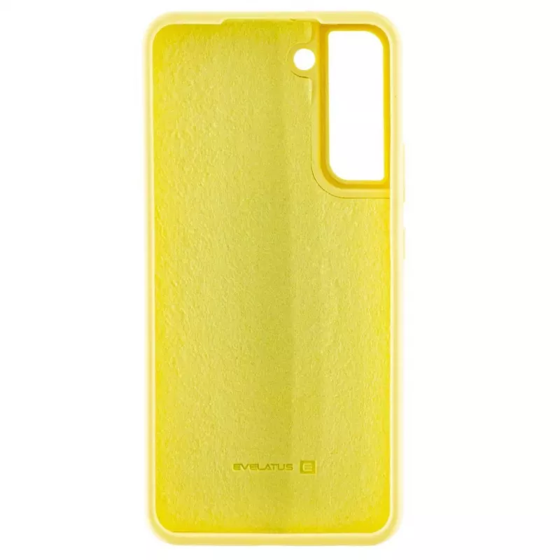 Evelatus Samsung Galaxy S22 Plus Premium Soft Touch custodia in silicone giallo