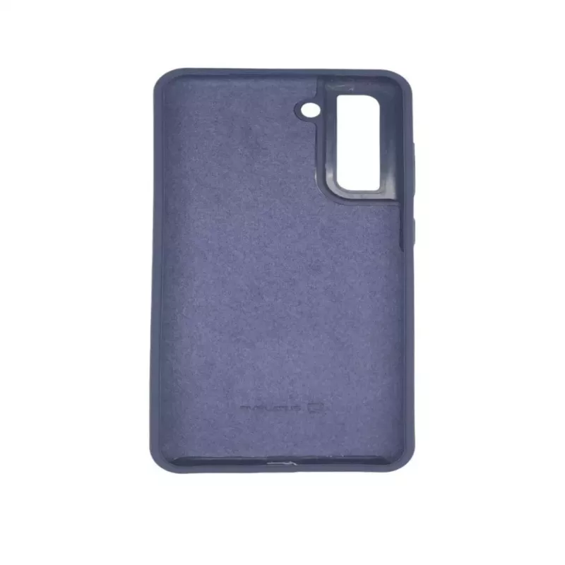 Evelatus Samsung Galaxy S21 FE Premium Soft Touch custodia in silicone blu navy