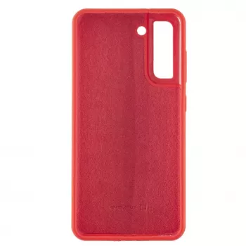 Evelatus Samsung Galaxy S21 FE Premium Soft Touch custodia in silicone rosso cinese