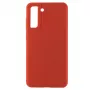 Evelatus Samsung Galaxy S21 FE Premium Soft Touch custodia in silicone rosso cinese