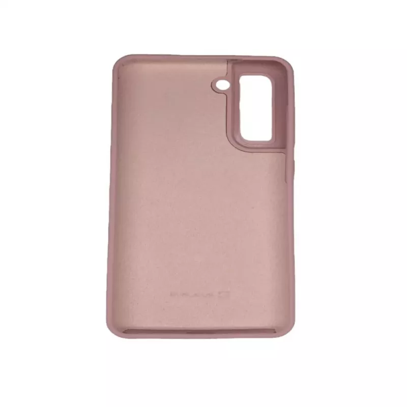 Evelatus Samsung Galaxy S21 FE Premium Soft Touch custodia in silicone rosa sabbia