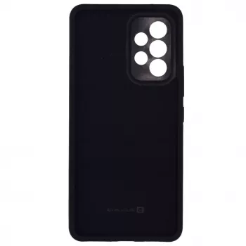 Evelatus Samsung Galaxy A73 5G Premium Soft Touch custodia in silicone nero