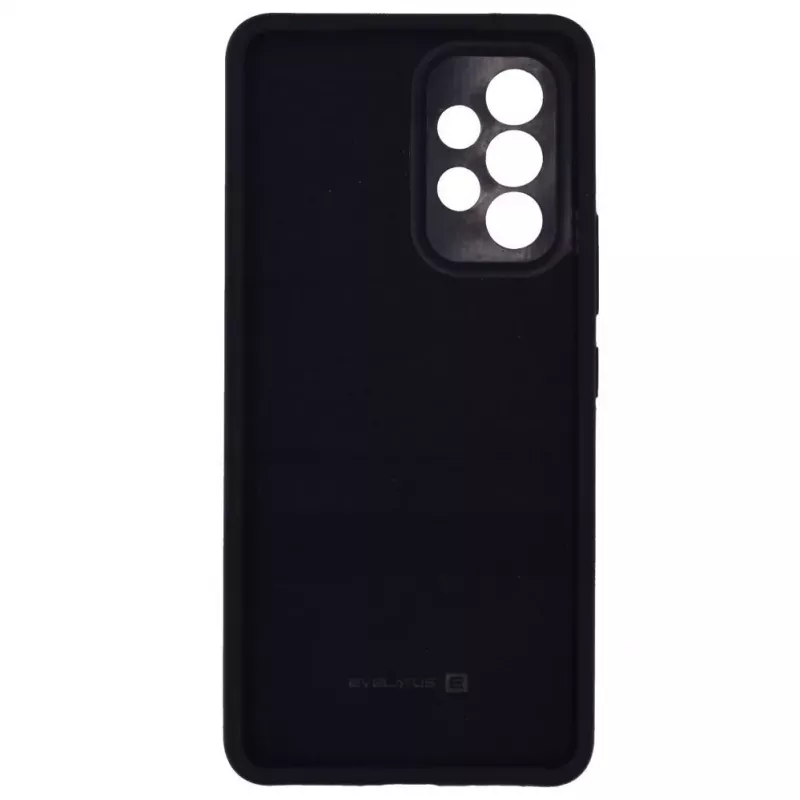Evelatus Samsung Galaxy A73 5G Premium Soft Touch custodia in silicone nero