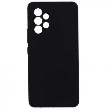 Evelatus Samsung Galaxy A73 5G Premium Soft Touch custodia in silicone nero