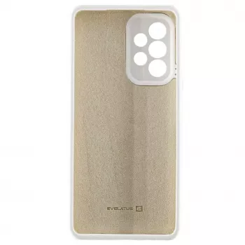 Evelatus Samsung Galaxy A73 5G Premium Soft Touch custodia in silicone bianco