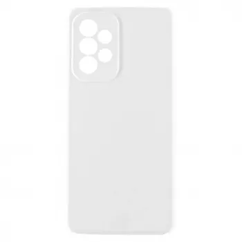 Evelatus Samsung Galaxy A73 5G Premium Soft Touch custodia in silicone bianco