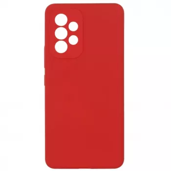 Evelatus Samsung Galaxy A73 5G Premium Soft Touch custodia in silicone rosso cinese
