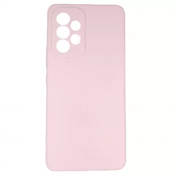 Evelatus Samsung Galaxy A73 5G Premium Soft Touch custodia in silicone rosa sabbia