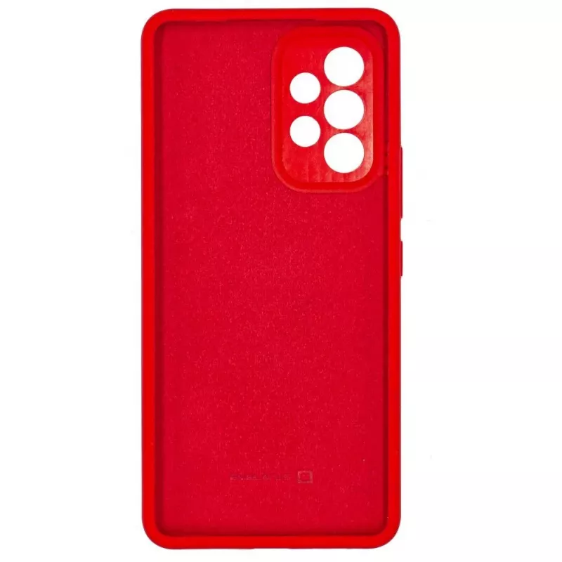 Evelatus Samsung Galaxy A53 5G Premium Soft Touch custodia in silicone rosso cinese