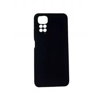 Evelatus Xiaomi Redmi Note 11/11S Premium Soft Touch custodia in silicone nero