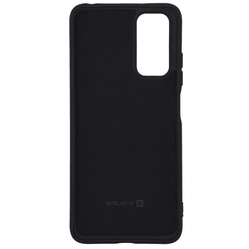 Evelatus Xiaomi Redmi Note 11/11S Custodia in silicone Nano Soft Touch TPU nero