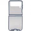 Evelatus Samsung Galaxy Z Flip 3 Custodia in acrilico opaco blu