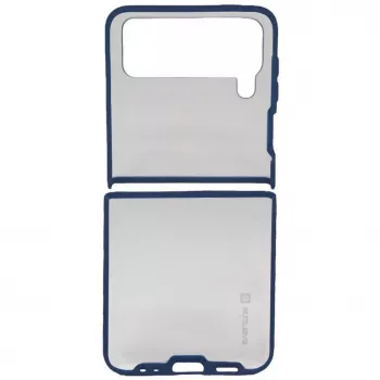 Evelatus Samsung Galaxy Z Flip 3 Custodia in acrilico opaco blu