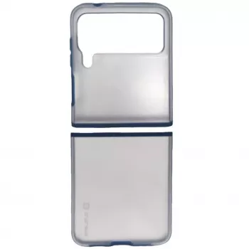 Evelatus Samsung Galaxy Z Flip 3 Custodia in acrilico opaco blu