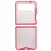 Evelatus Samsung Galaxy Z Flip 3 Custodia in acrilico opaco rosso
