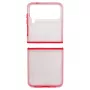 Evelatus Samsung Galaxy Z Flip 3 Custodia in acrilico opaco rosso