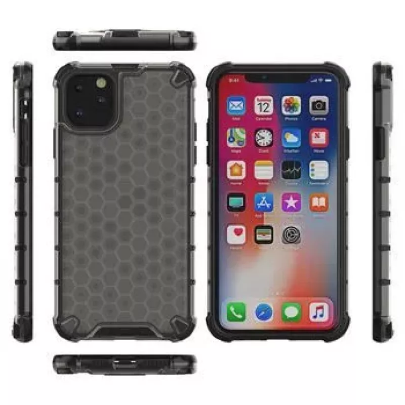 iLike Samsung Galaxy A13 Custodia Protect Honeycomb nero